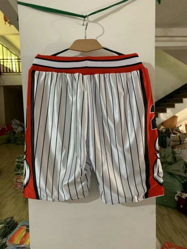 NBA Chicago Bulls 23 shorts Blanc